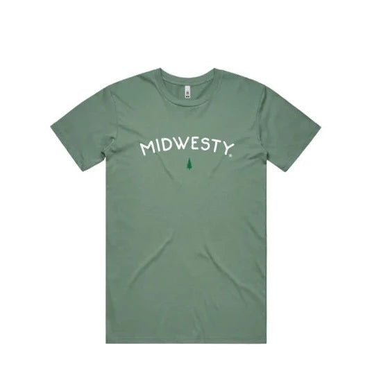 Midwesty Tee in Sage