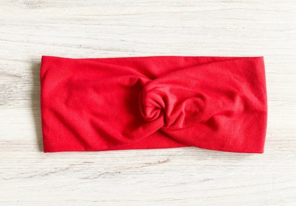 Red Twist Headband