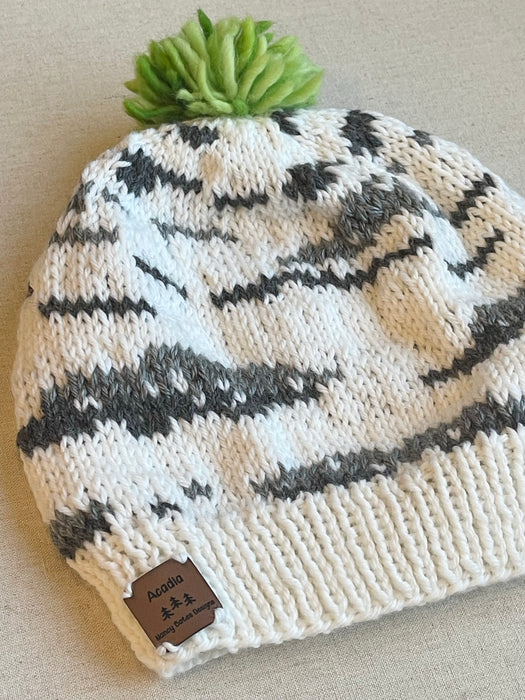Hand-Knit National Parks Inspired Hat - Acadia