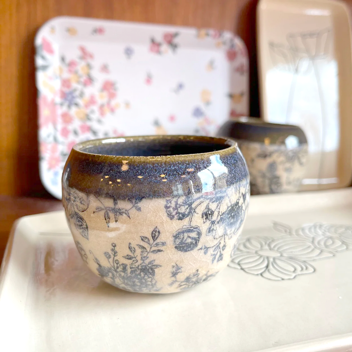 Floral Ceramic Cup