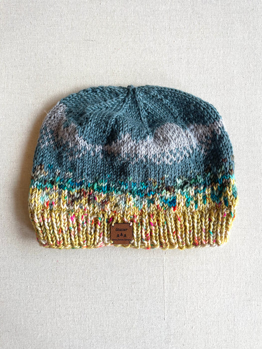 Hand-Knit National Parks Inspired Hat - Glacier