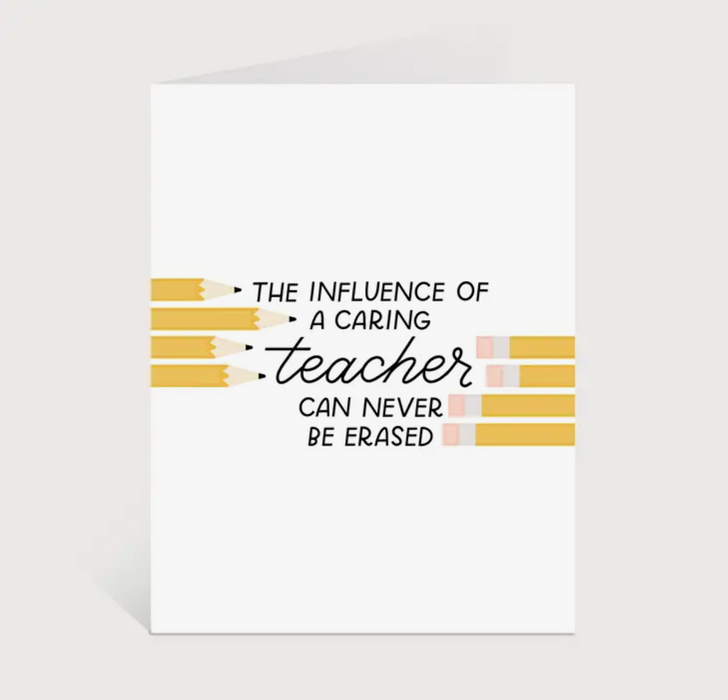 Caring Teacher Card