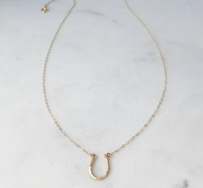 Lucky Charm Necklace - 14k Gold Fill or Sterling Silver