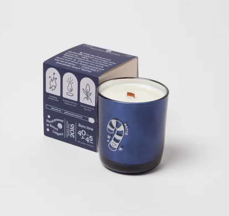 Pattie Holiday Candle - Vanilla Chai & Peppermint