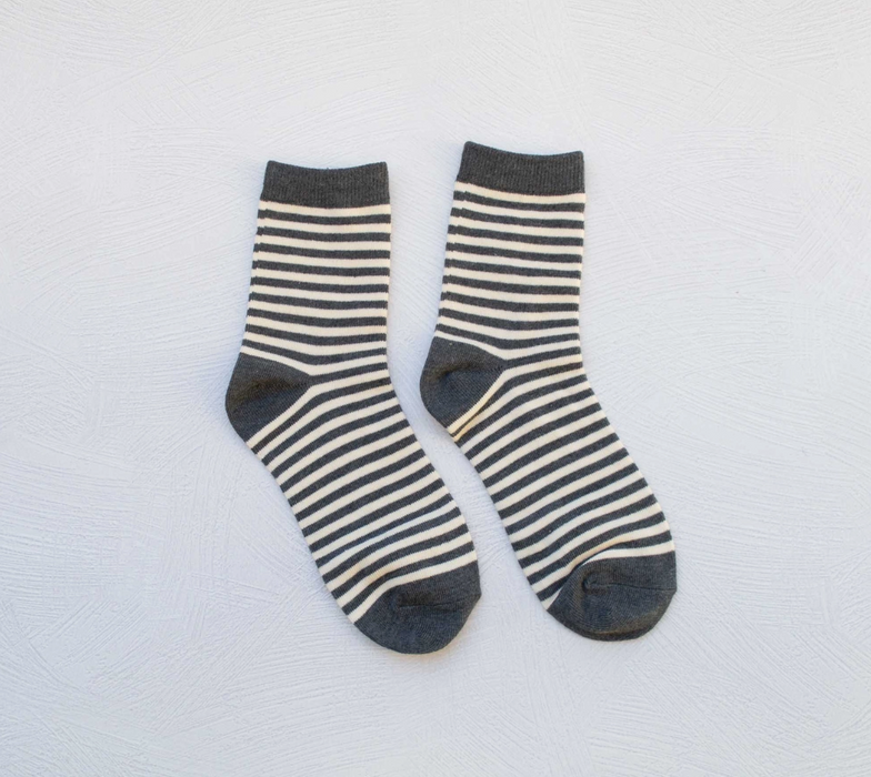 Thin Stripe Socks - Various Colors