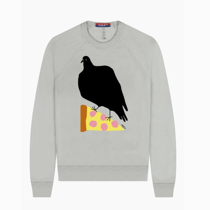 Pizza Pigeon Sweatshirt