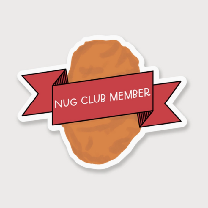 Nug Club Member Sticker