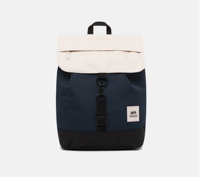 Scout Mini Backpack in Navy/Cream