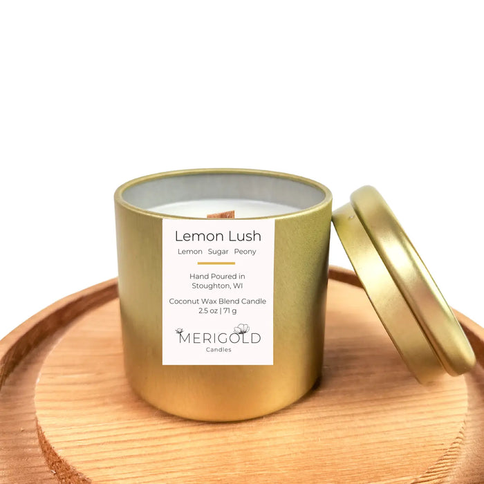 Lemon Lush Candle - Lemon/Sugar/Peony - 3.5oz