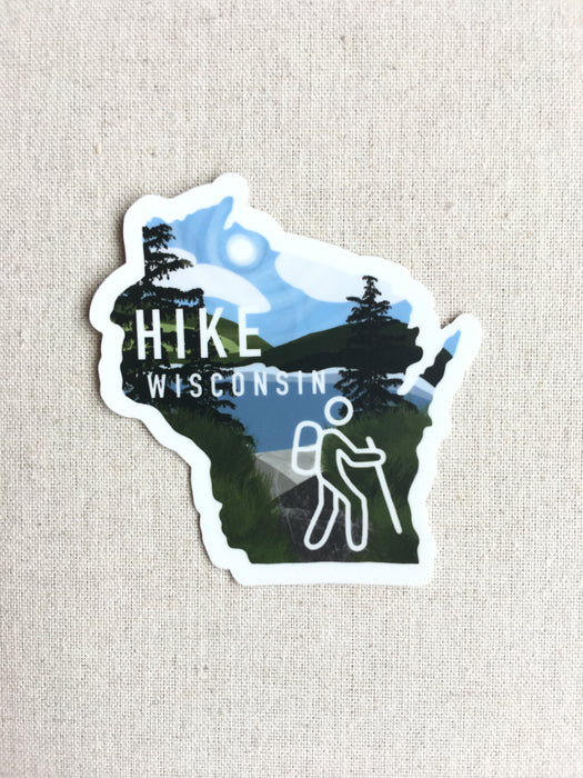 Hike Wisconsin Sticker