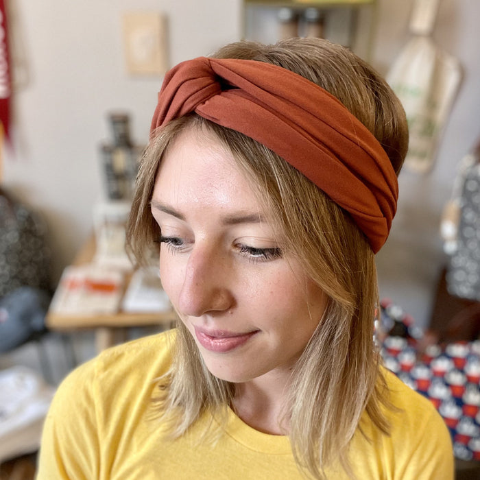 The Double Twist Headband - Various Colors and Prints