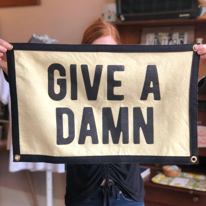 Camp Flag-Give A Damn