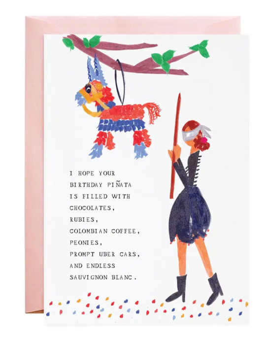 My Birthday Piñata Card