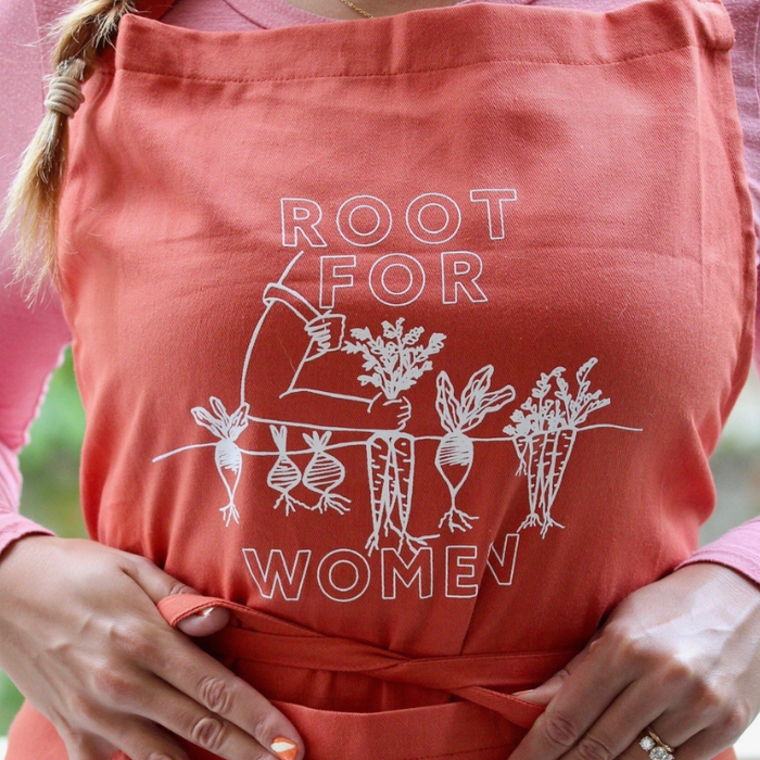 Root For Women Apron