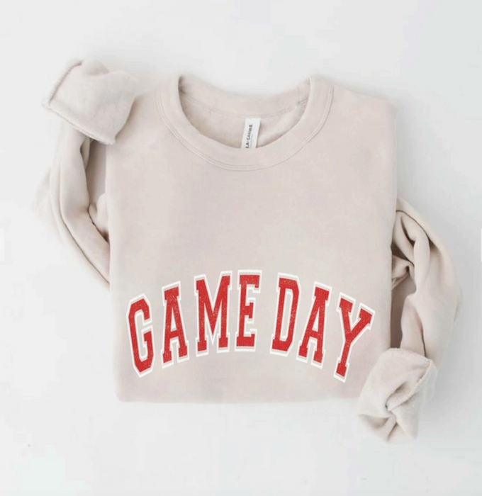 Game Day Crew Neck Sweatshirt