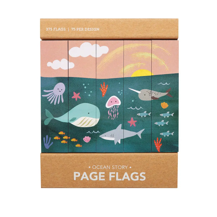 Ocean Story Page Flags