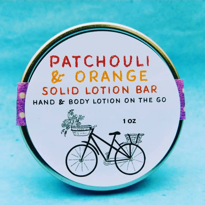 Patchouli & Orange Solid Lotion Bar