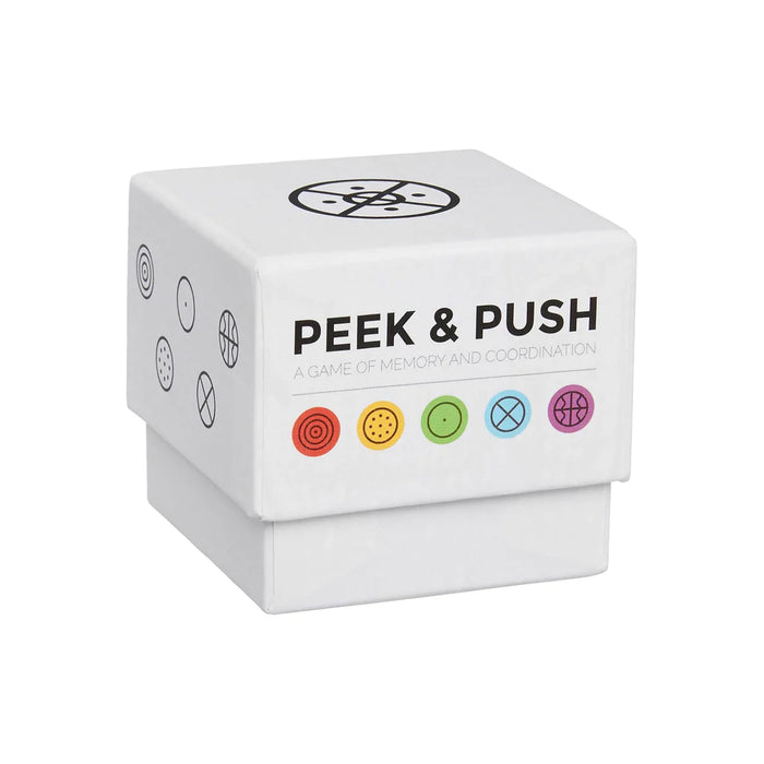Peek & Push Memory and Coordination Game
